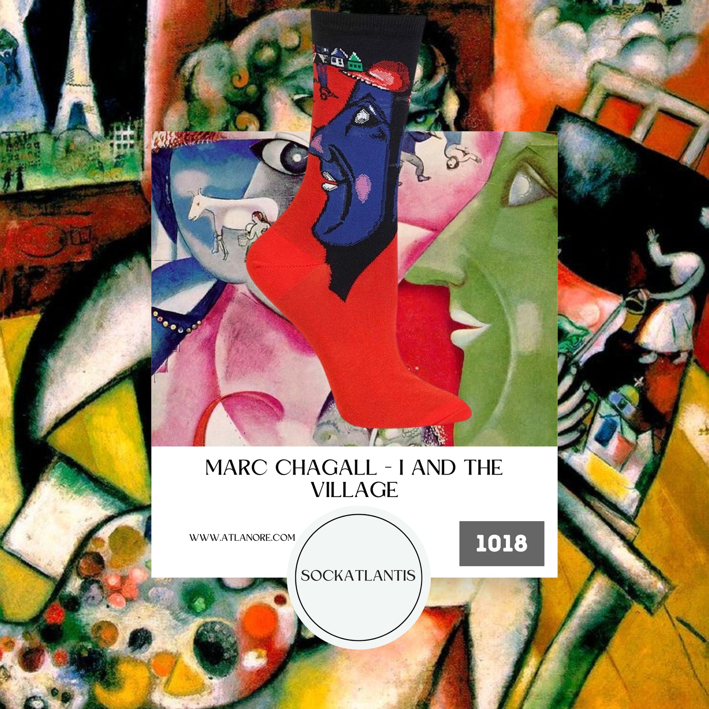 Marc Chagall - i and the village