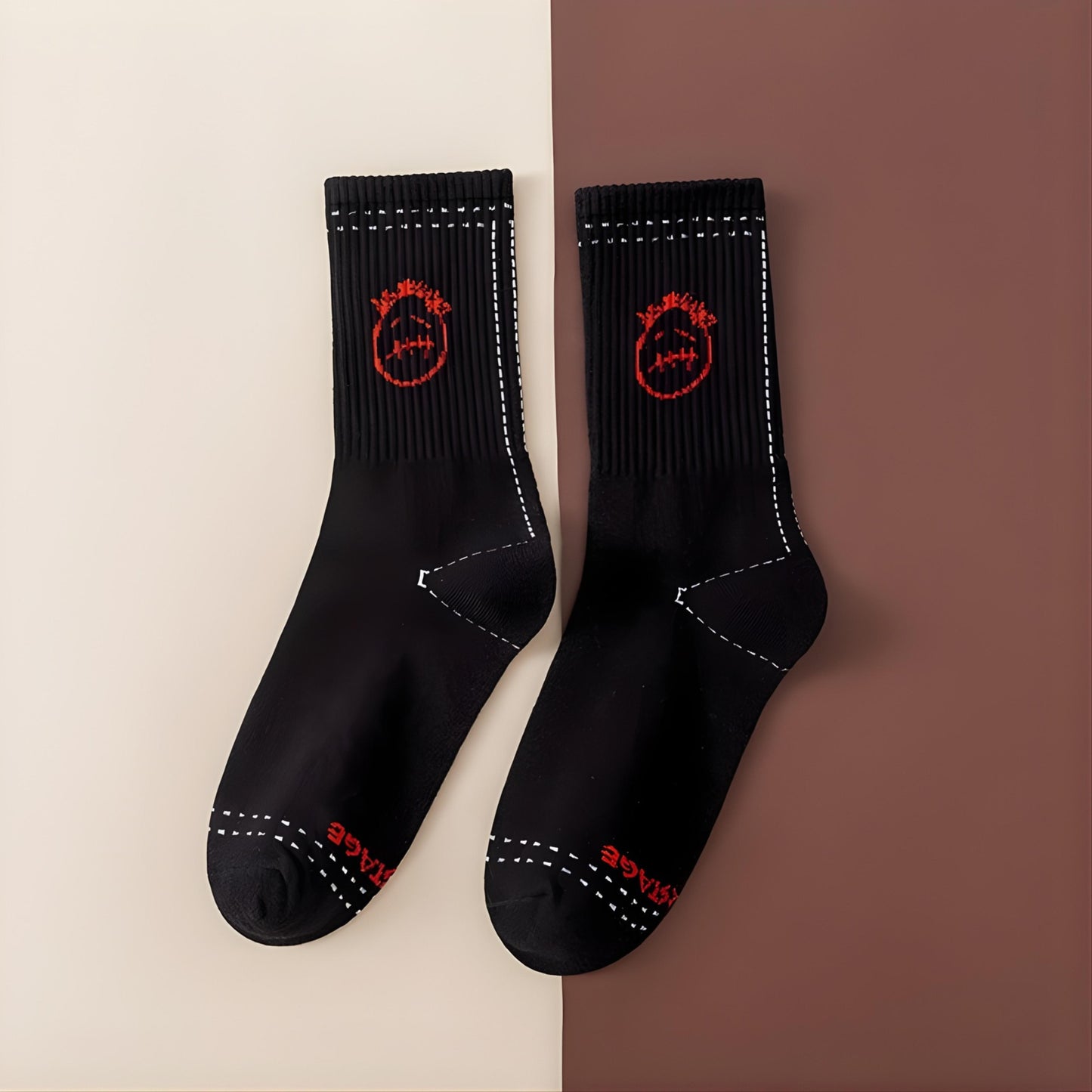 Cactus Jack: Blueprint Stitch & Crimson Face