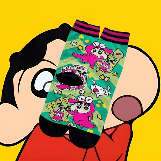 Shinchan Snack Time Socks