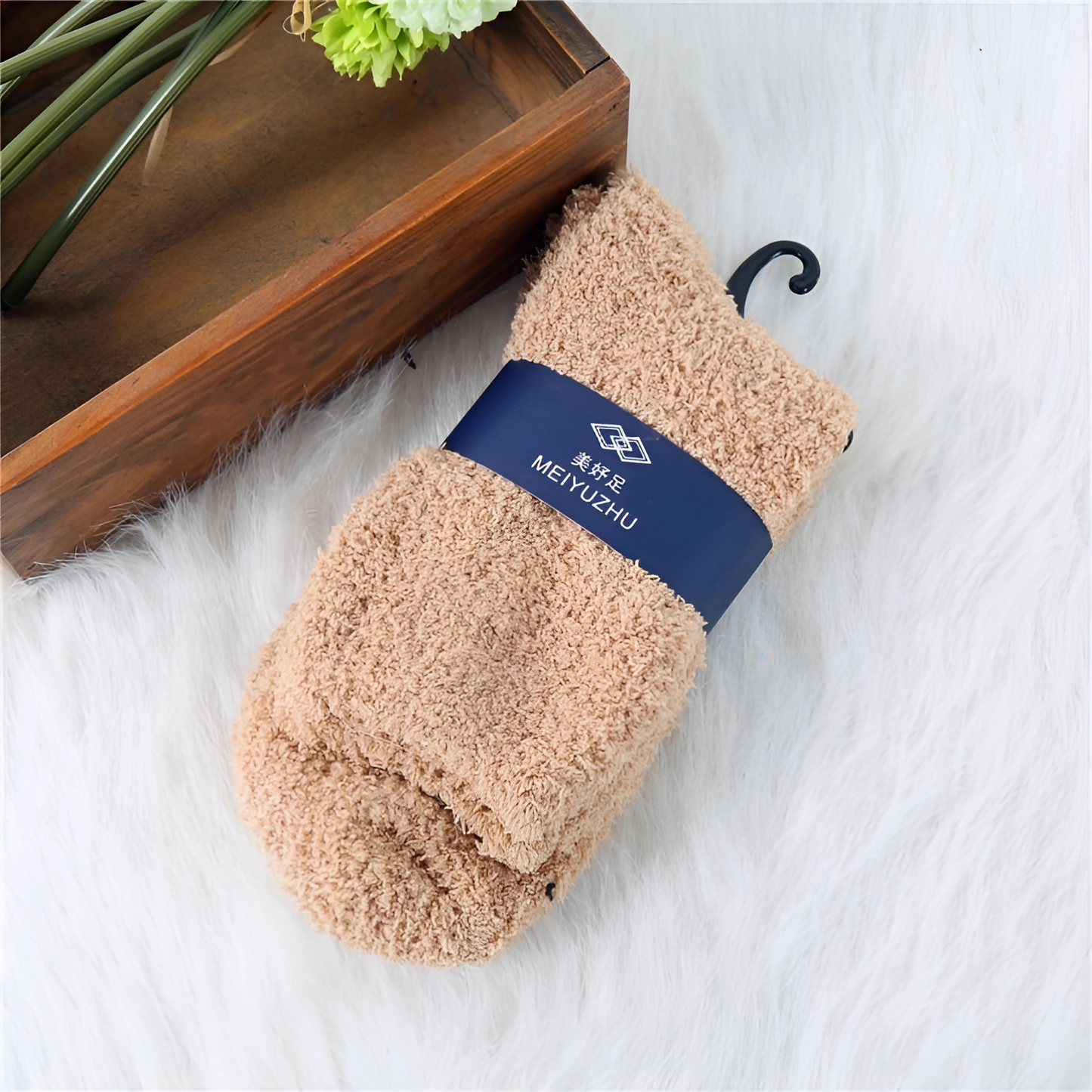 Beige Fuzzy