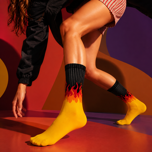 Black X Yellow Flame