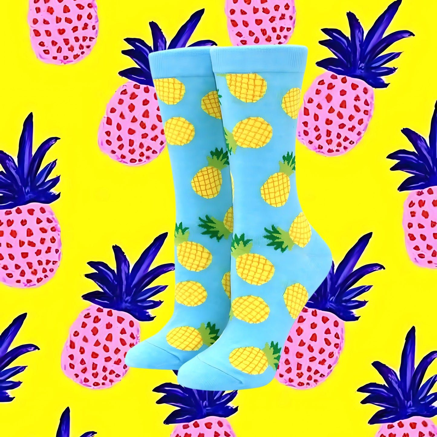 Pineapple Pop Socks 🍍💥