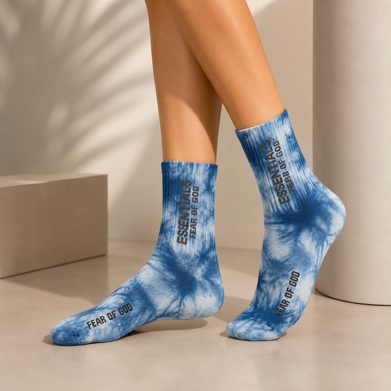 Essential blue tie dye