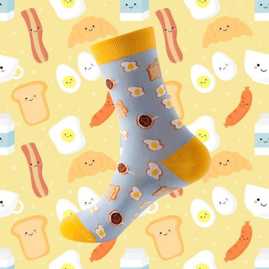 Coffee and Toast Socks